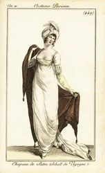 Merveilleuse en robe d