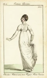 Femme dansant à un bal, Paris