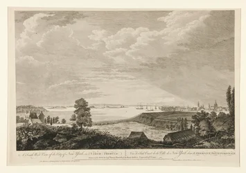Vue sud-ouest de la ville de New York