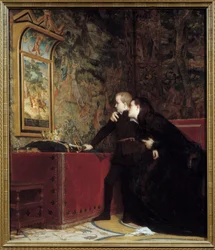 Le duc de Guise (1550-1588) jure de venger son père assassiné. Anne d