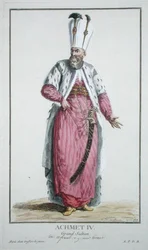 Sultan Achmet IV (r.1603-17) de 