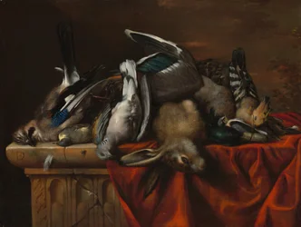 Nature morte aux trophées de chasse