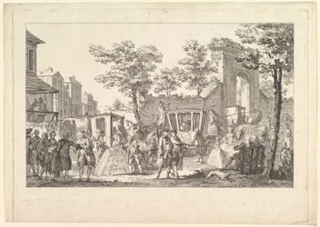 Tableau des portraits à la mode, 1760-61