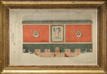 Projet de décoration pour la Grande Chambre de la Cour de Cassation