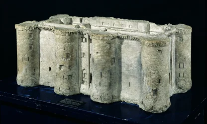 Maquette de la Bastille réalisée à partir d