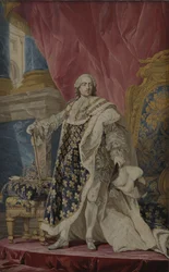 Portrait de Louis XV en costume royal, vers 1769
