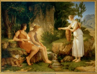 Les bergers au tombeau d