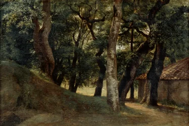 Forêt de la Villa Borghese, fin XVIIIe-début XIXe siècle