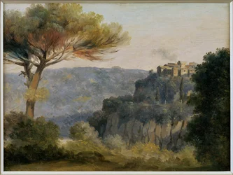 Le village de Nemi - The village of Nemi ...