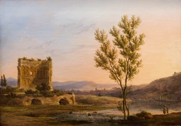Vue des environs de Rome, 1819 (huile sur toile)
