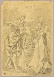 Madone et Enfant avec trois saints