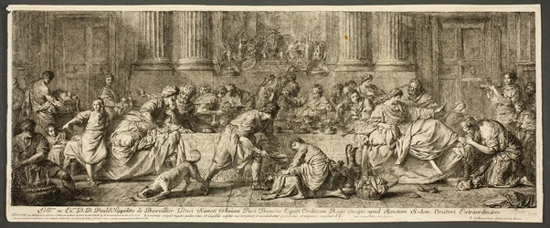 Marie Madeleine lave les pieds de Jésus