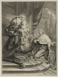 Portrait de Louis de la Vergne de Tressan, comte de Lyon, archevêque de Rouen