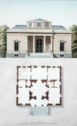 Maison de campagne à Laeken, de 