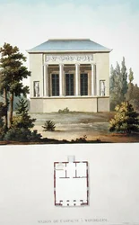 Maison de campagne à Wondelgem, du 