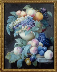 Raisins dans une coupe