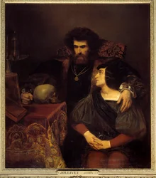 Lara Scène de la chanson I de Lord Byron (Vanité)