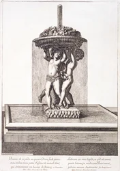 Fontaine par Louis Lerambert à Versailles, 1673