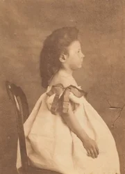 Autre chaise rustique, années 1860