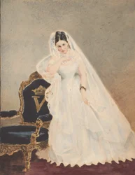 Derelitta peintre, années 1860