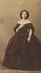 Les beaux décolletés, années 1860
