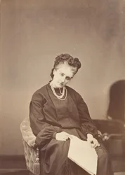 Sèriè à la Ristori, années 1860