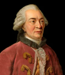 Portrait de Georges Louis Leclerc, Comte de Buffon (1707-1788), naturaliste, mathématicien, cosmologiste et auteur encyclopédique français - Portrait de Georges Louis Leclerc, Comte de Buffon (1707 - 1788), naturaliste et écrivain français gravure par Pier