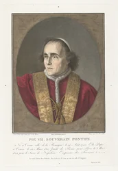 Portrait du pape Pie VII