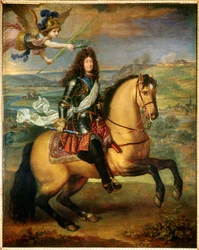 Portrait équestre de Louis XIV