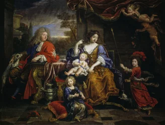 Grand Dauphin de France et sa famille