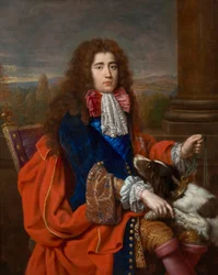 Portrait de Louis François Marie Le Tellier, marquis de Barbezieux 1668-1701, vers 1690