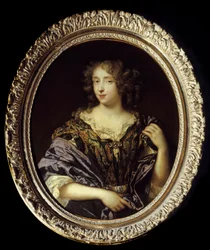 Portrait de Madame de Saint Germain. Hélène Ferrand, fille d