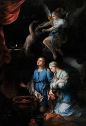 Histoire de Tobie « Première nuit de noces de Tobie et Sarra (Sarah, Sara) »