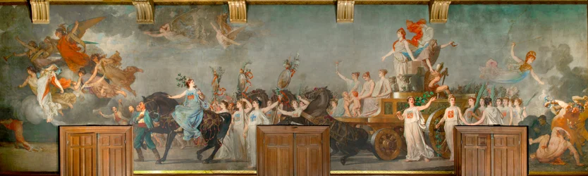 Fresque « Le triomphe de la République »
