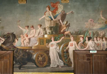 Fresque « Le triomphe de la République »