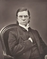 Émile Littré lexicographe et philosophe français, 1801-1881, vers 1876