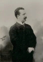 Portrait du peintre français Georges Cain ( 1856