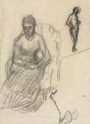 Étude de Madame Marie Cantacuzène ; Étude d