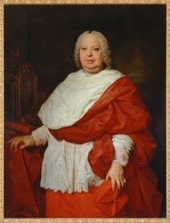 Cardinal Silvio Valenti Gonzaga (peinture sur toile)