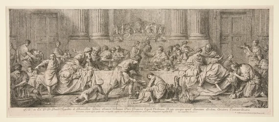 La Madeleine aux pieds de Jésus (Le banquet dans la maison de Simon le Pharisien)