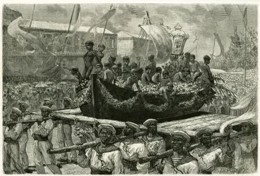 La procession du Cirio à la veille de la Toussaint, religieuse et populaire, l