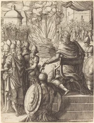 Héraclius condamnant le tyran Phocas