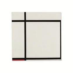 Composition II, avec rouge
