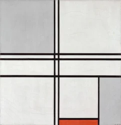 Composition No. 1 Gris-Rouge, 1935
