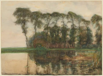 Ferme au bord de l