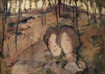 Femmes dans un bois