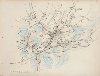 Arbre en fleurs, vers 1917-18