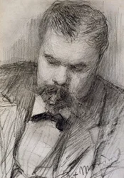 Portrait de Frits Mondrian