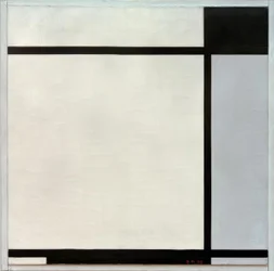 Tableau No.II, avec noir et gris