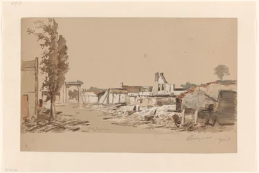 Ruines de Bodegraven après l